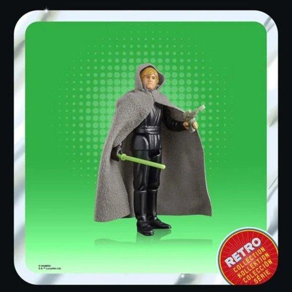 NEW!  Star Wars The Retro Collection Luke Skywalker (Jedi Knight) 3 3/4" Figure - Picture 4 of 5